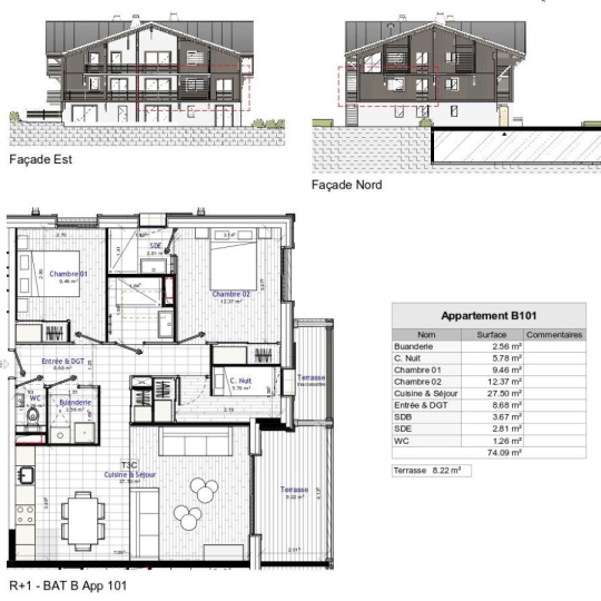  ALP'AGENCE : Appartement | MORILLON (74440) | 74 m2 | 507 000 € 