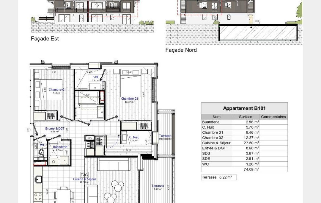 ALP'AGENCE : Appartement | MORILLON (74440) | 74 m2 | 507 000 € 